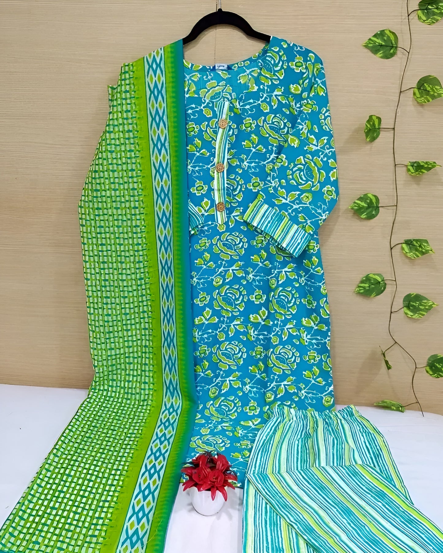 Kurta Set with Pant & Duppatta