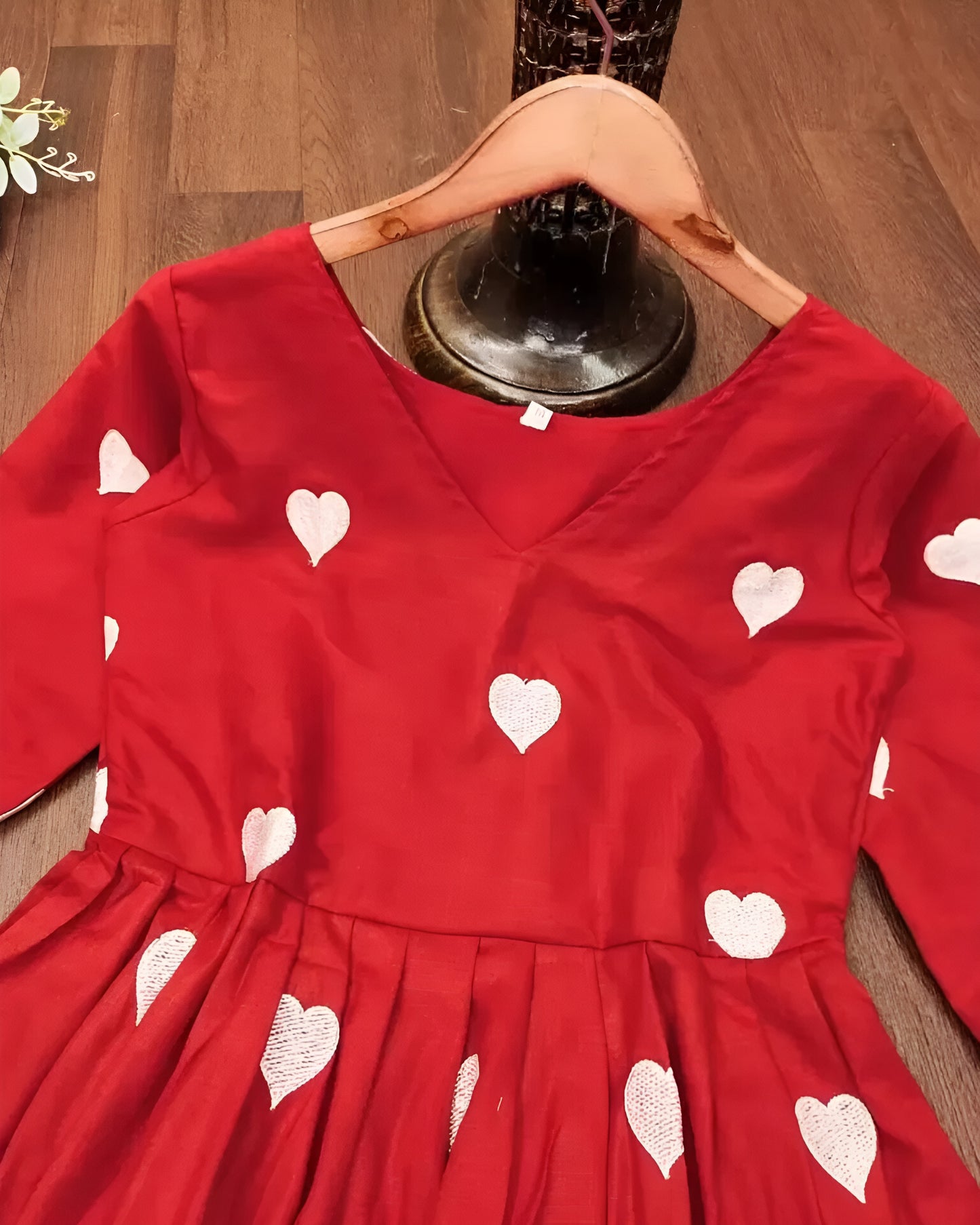 Red Heart A-line Dress ❤️