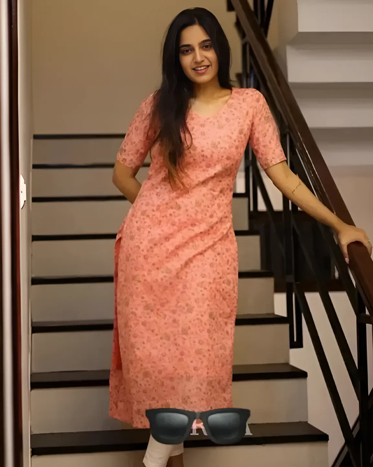 Organza kurti