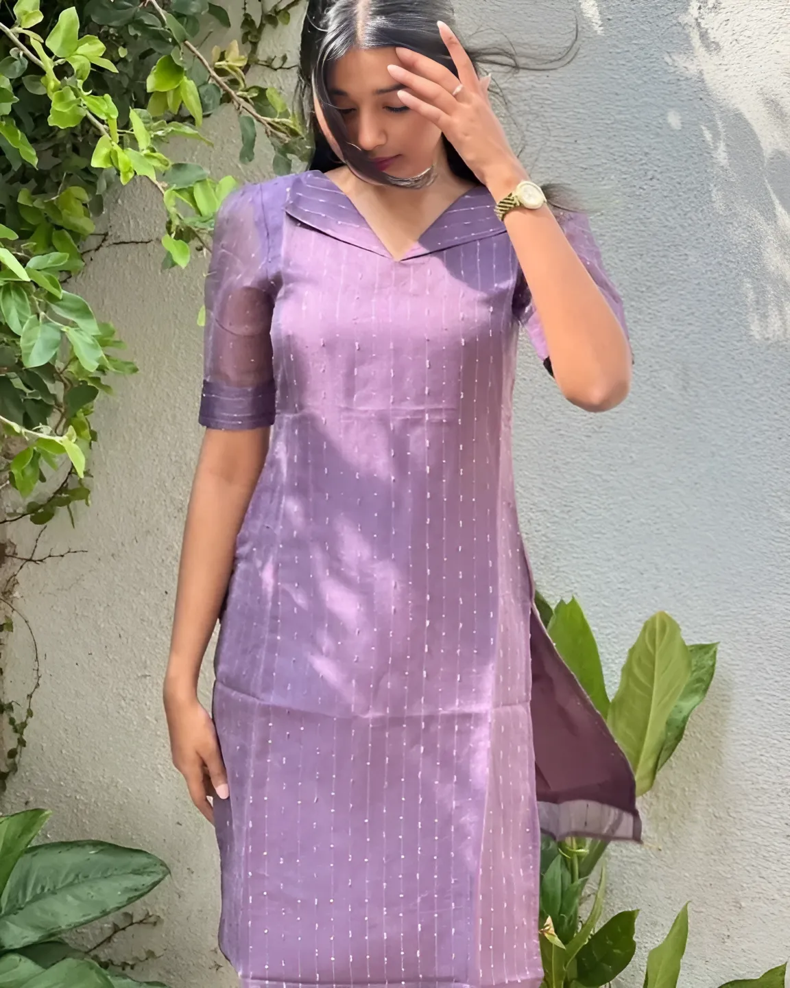 Purple Kurti 💜