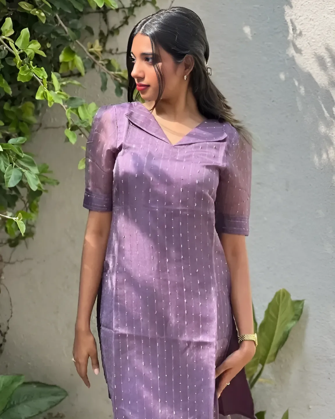 Purple Kurti 💜