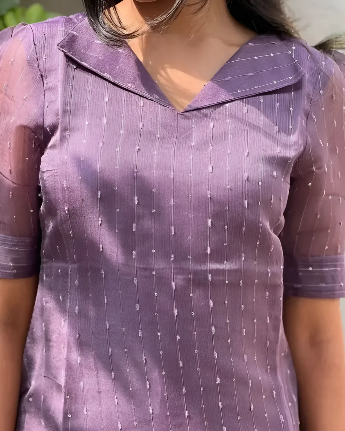 Purple Kurti 💜