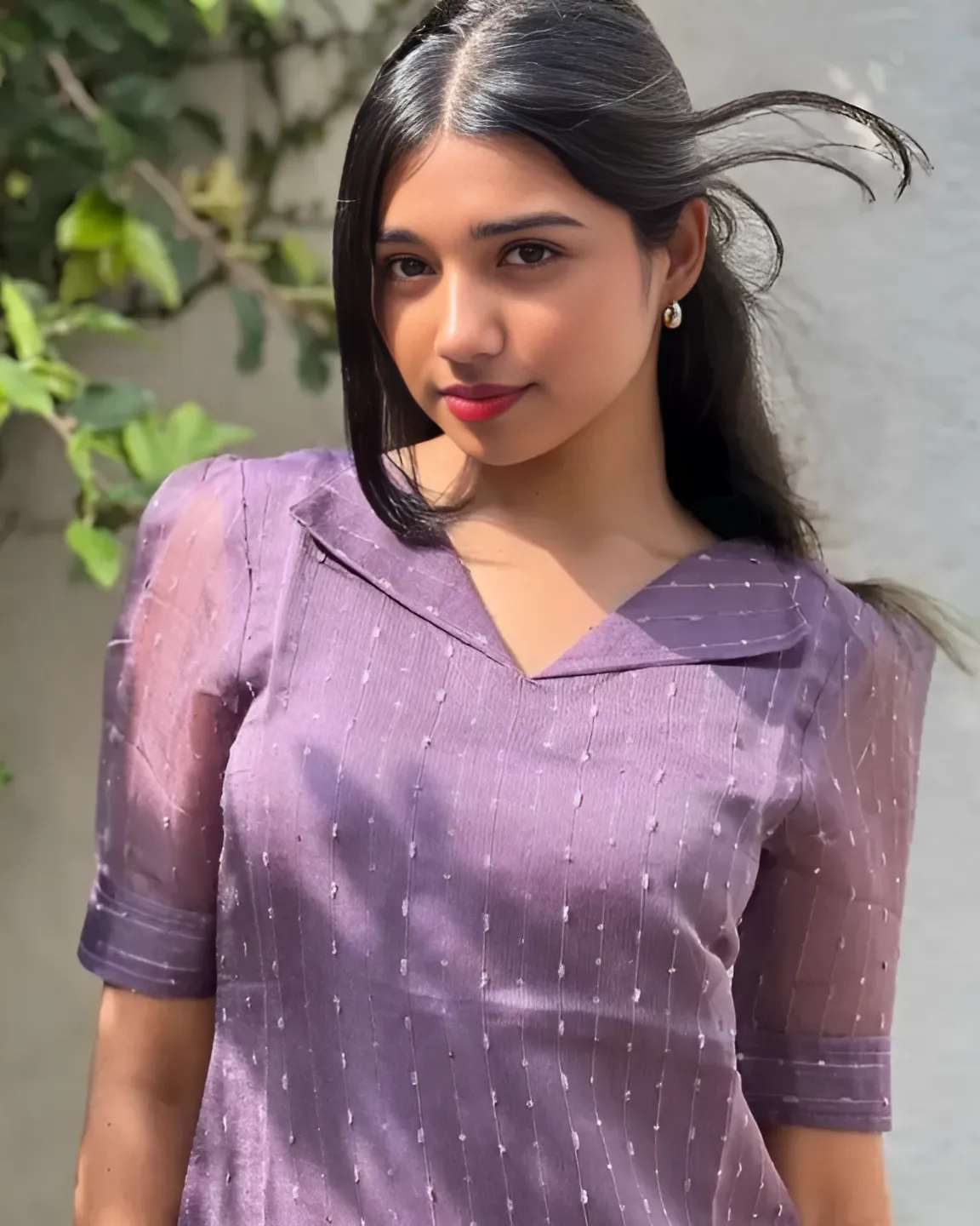 Purple Kurti 💜