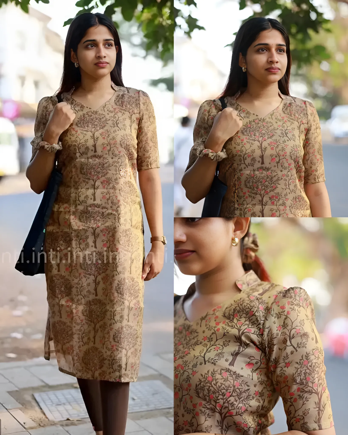 Brown Designer Kurti