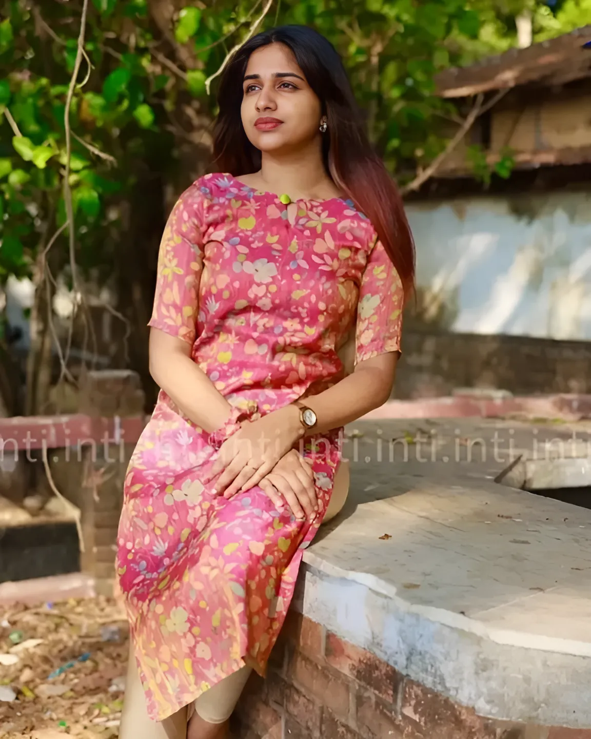 Floral design kurti