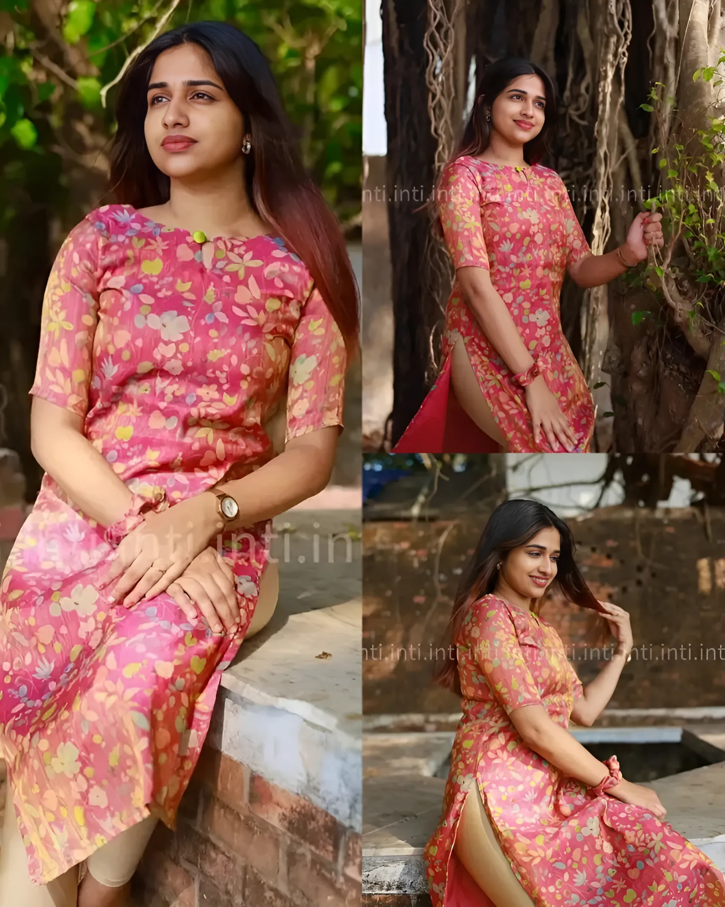 Floral design kurti