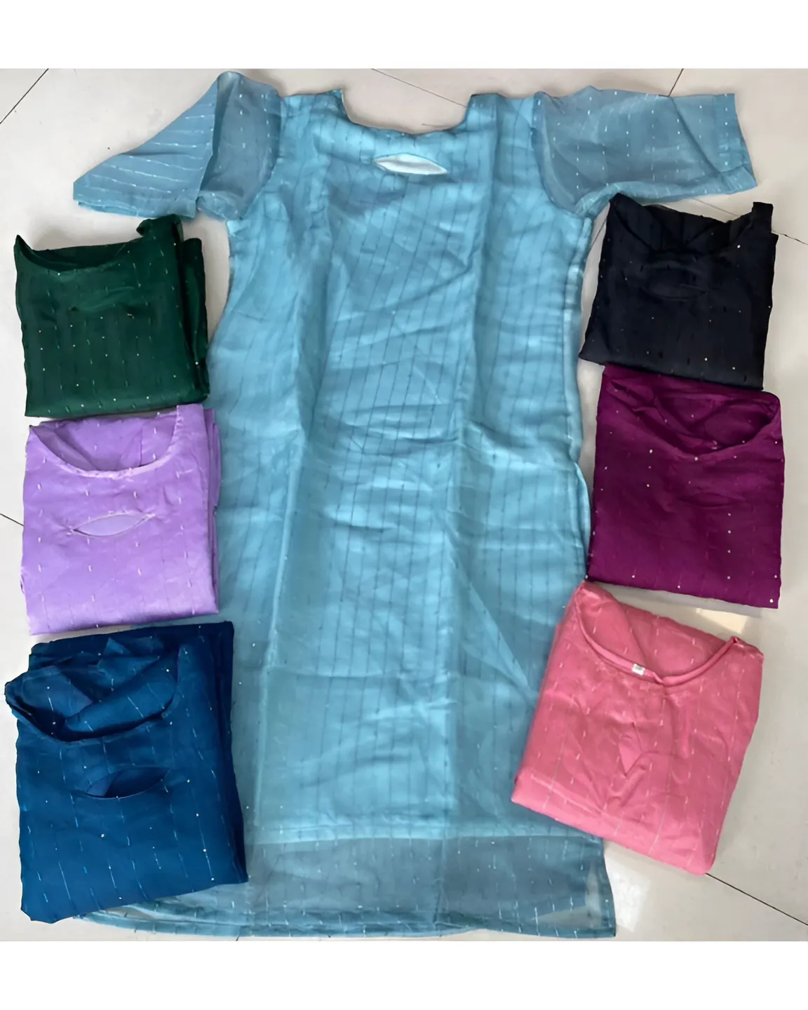 Net Organza Kurtis