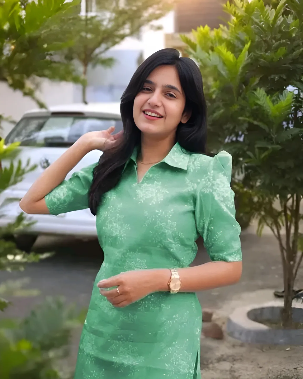 Green Kurti