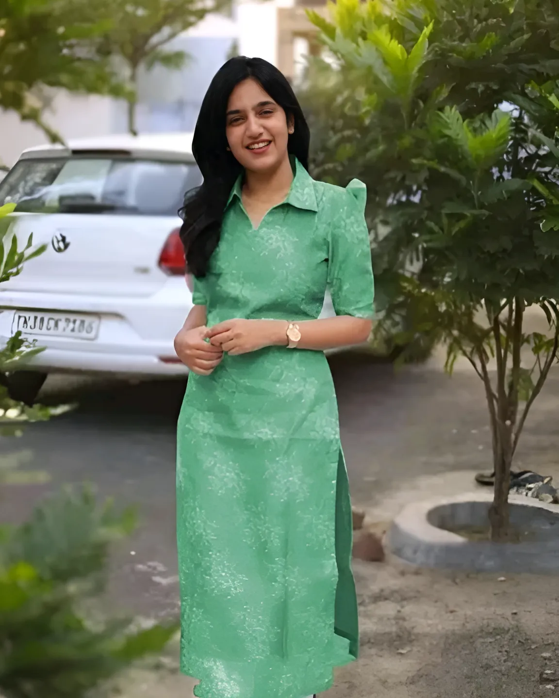 Green Kurti