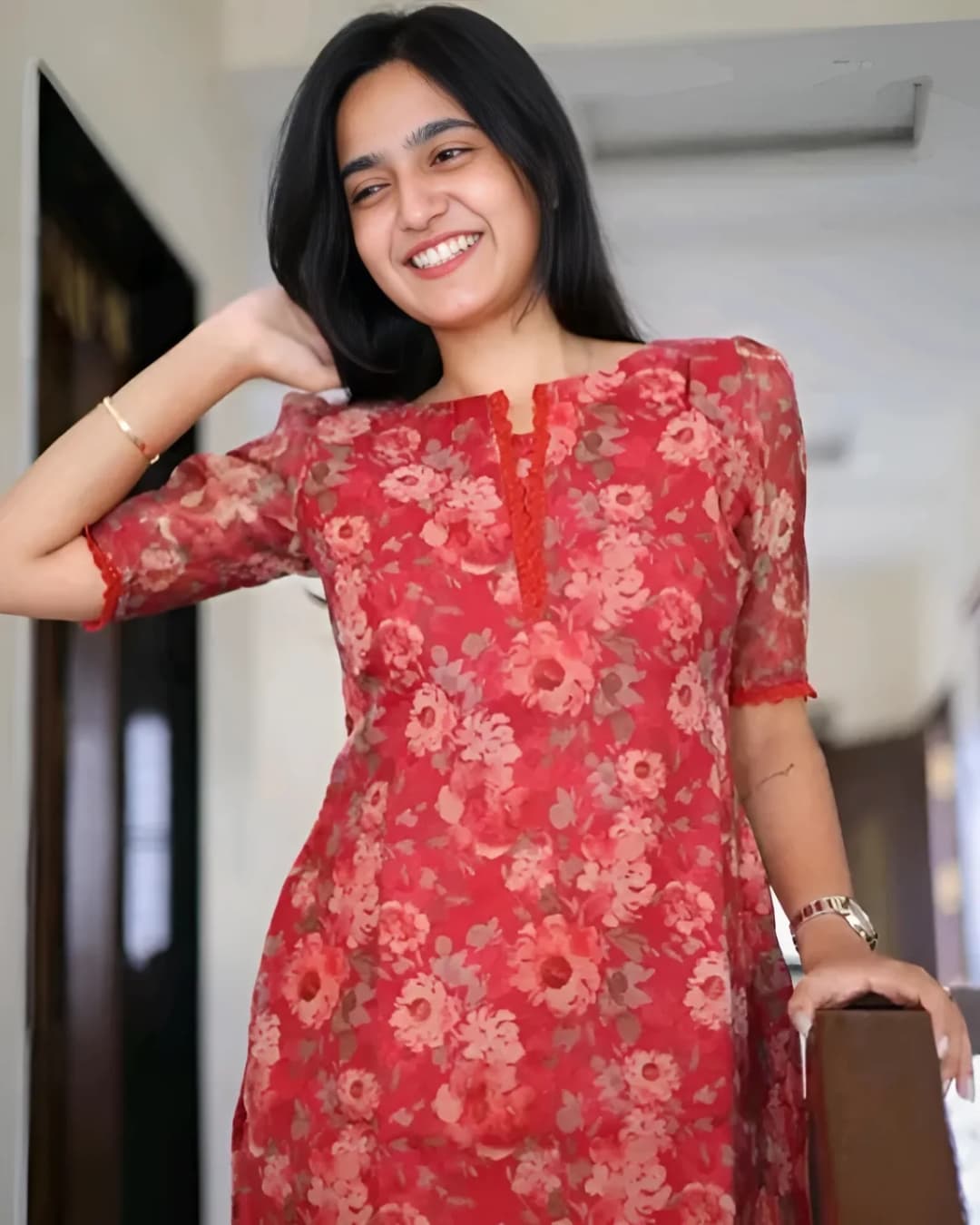 Casual Organza Kurtis 🌺