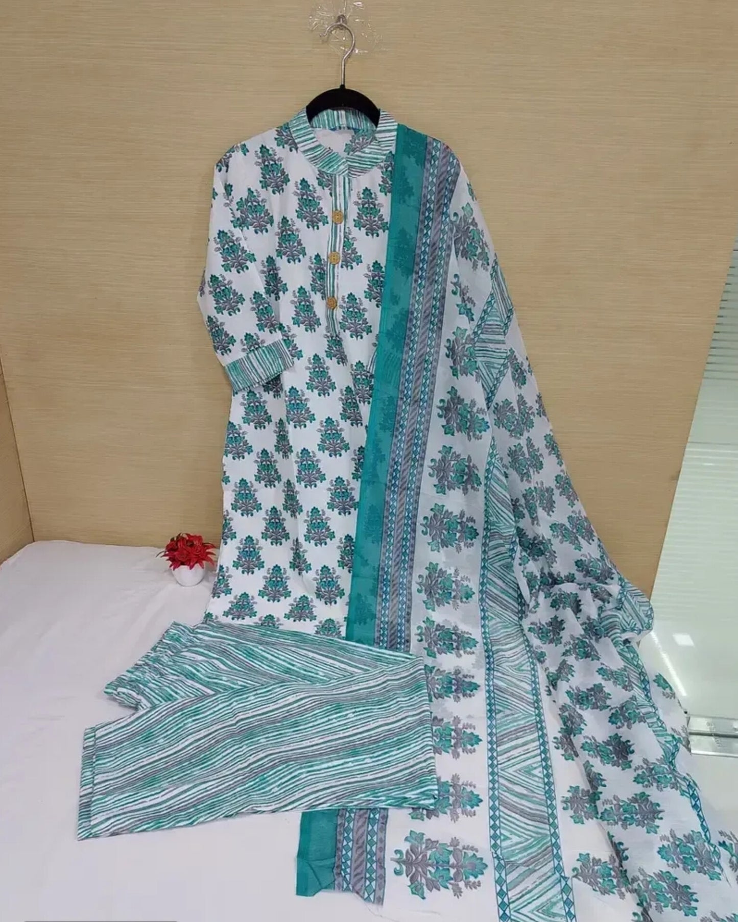 Blue Kurta Set with dupatta