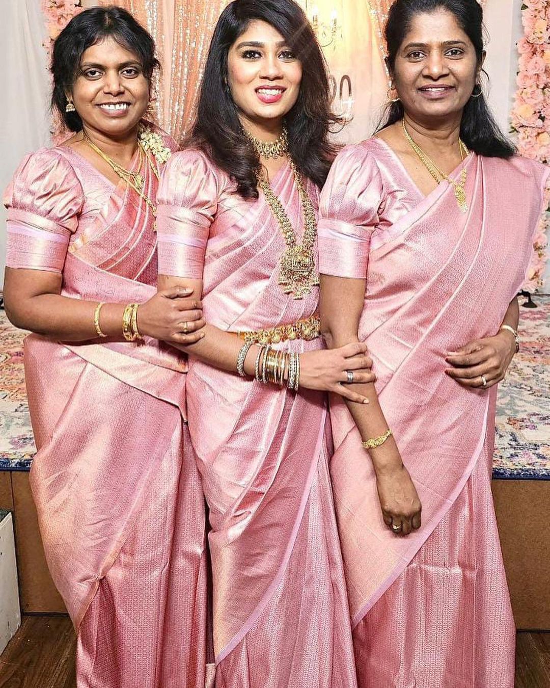 Rosegold Soft Silk Saree💗 (DB-S-006)