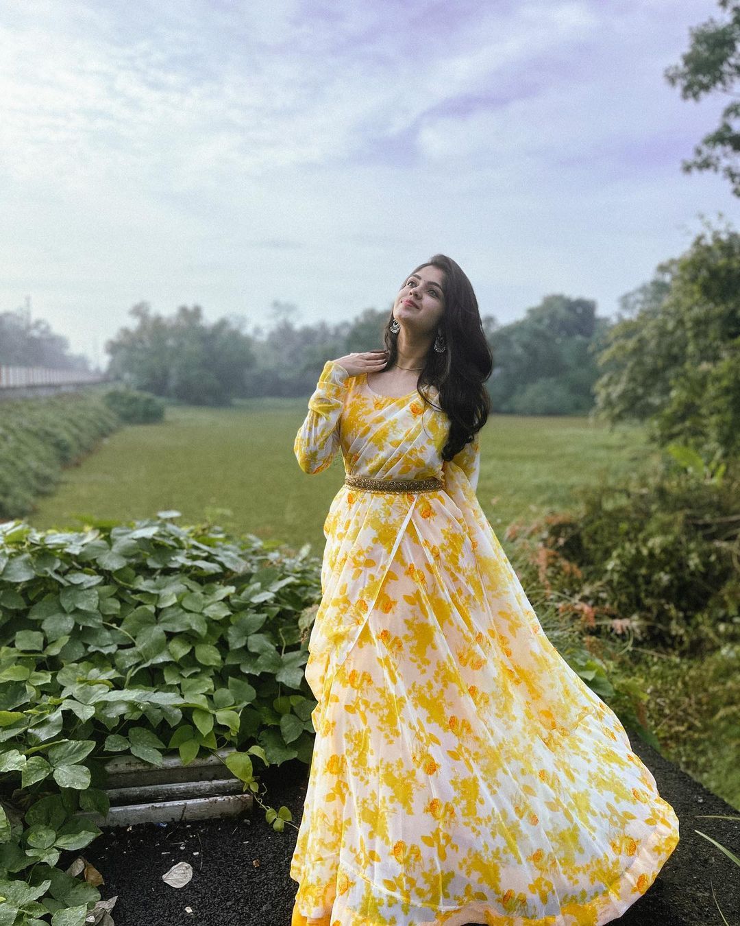 Yellow Gown With Dupatta 💛(DB-GW-004)