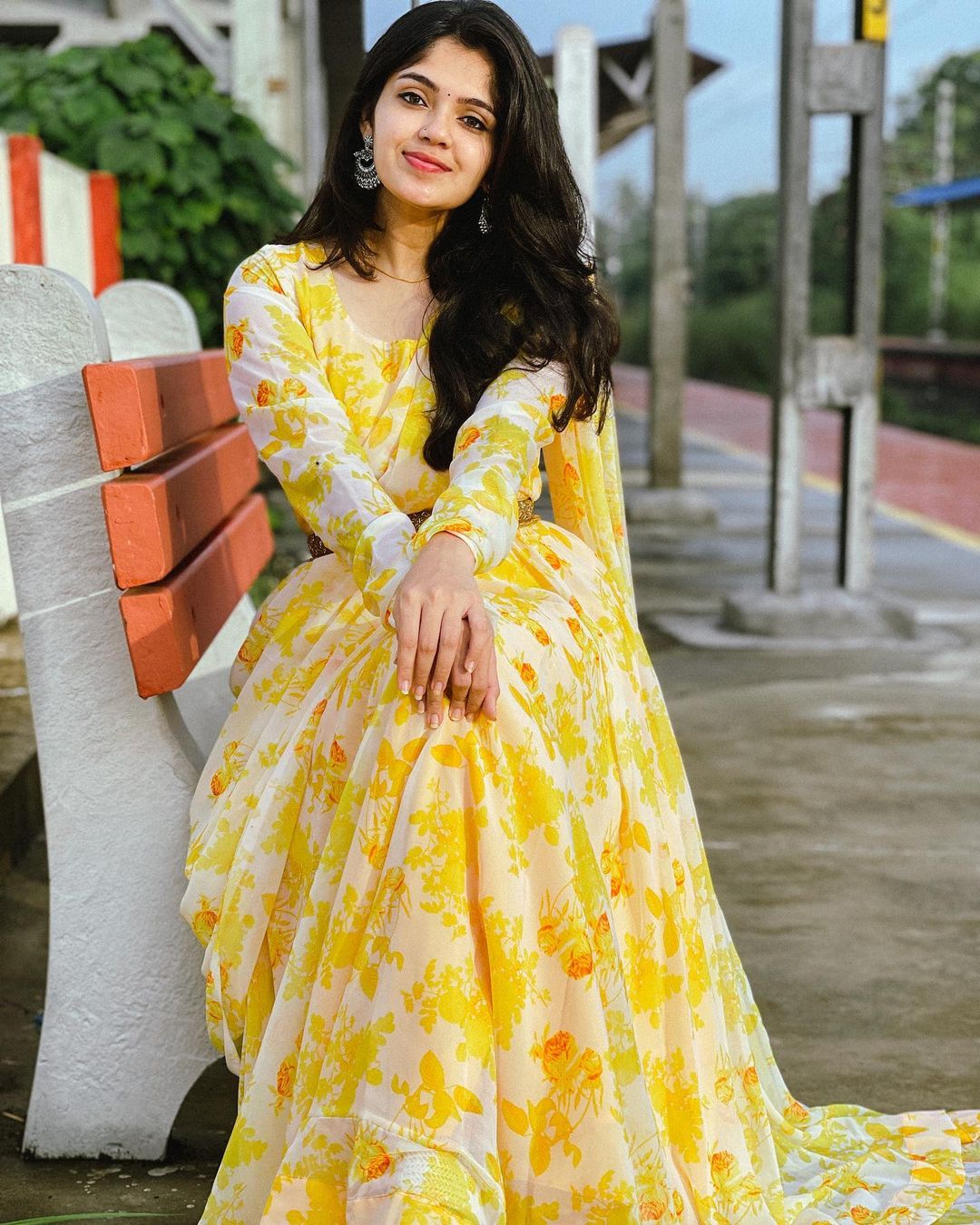 Yellow Gown With Dupatta 💛(DB-GW-004)