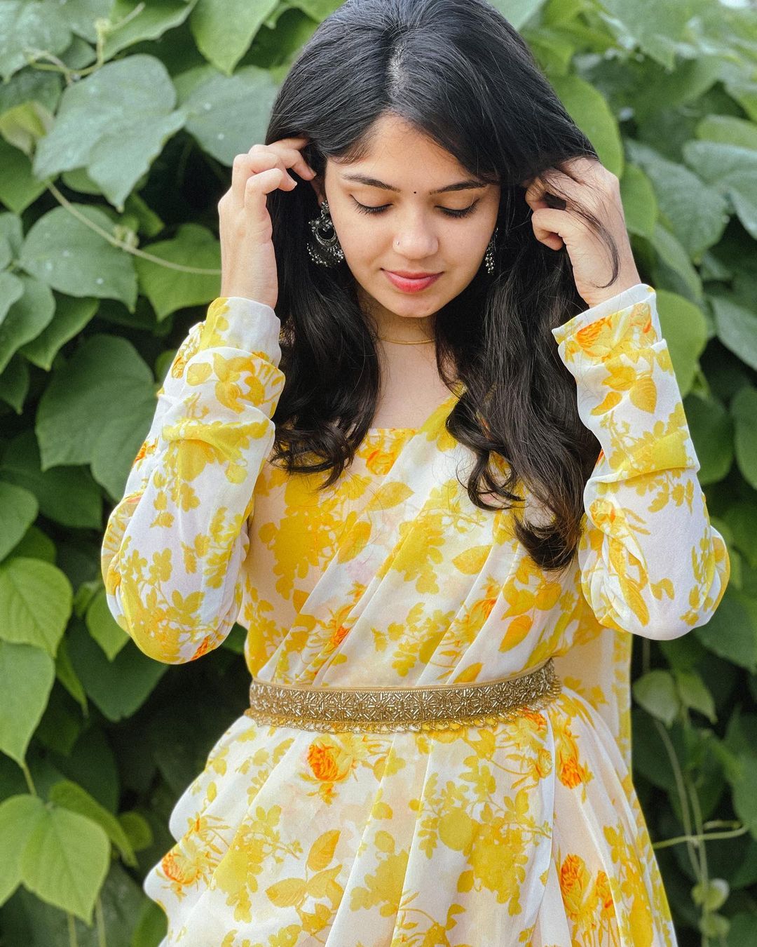 Yellow Gown With Dupatta 💛(DB-GW-004)